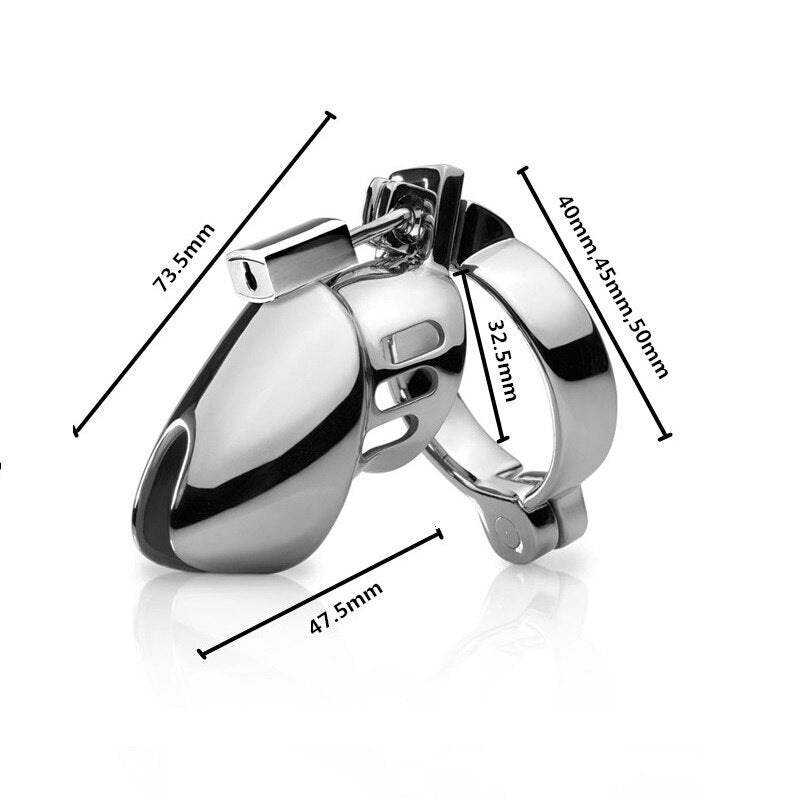 Cage de Chasteté Métal  Slave Mastery